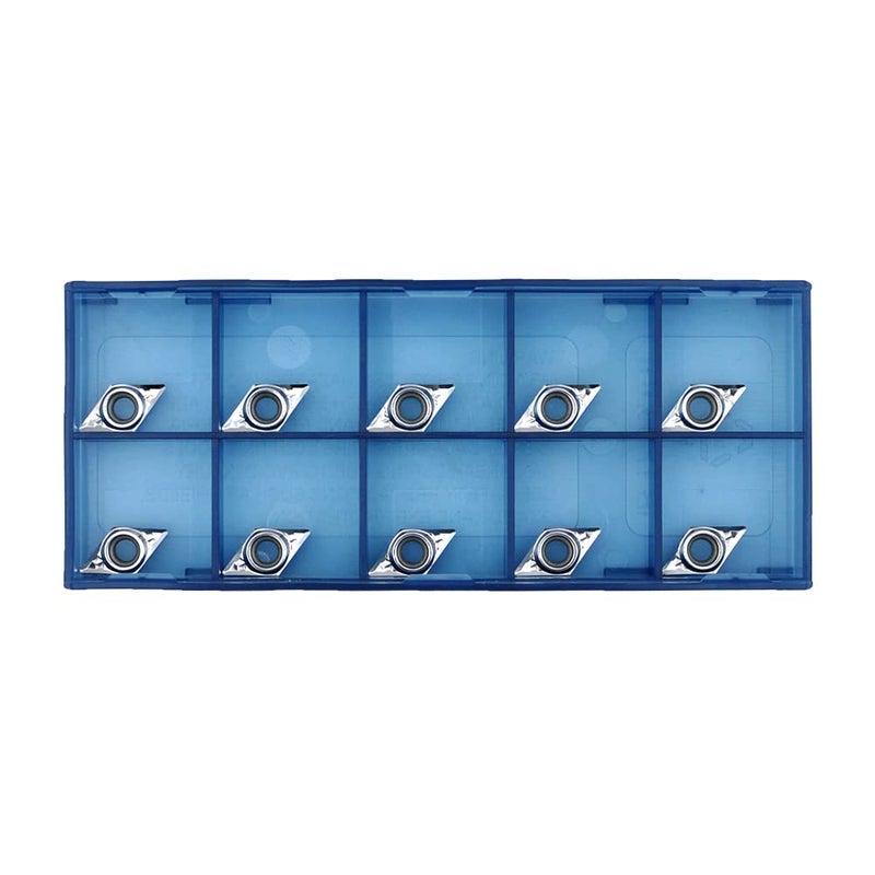 CDBP Carbide Inserts for Aluminum DCGT21.51 DCGT070204-LH for Turning Cutting Aluminum Inserts,10PCS. - Image 5
